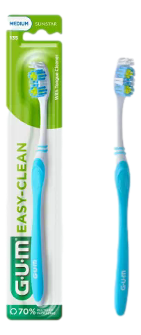 GUM EASY CLEAN Brosse dents   1 brosse