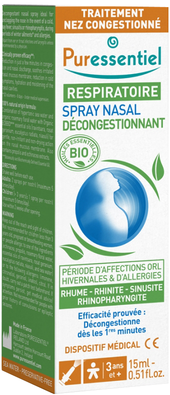 RESPIRATOIRE spray nasal décongestionnant