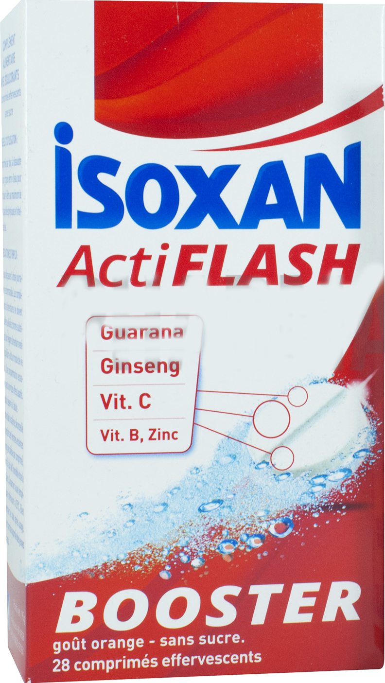 Isoxan actiflash 28 comprimés effervescents
